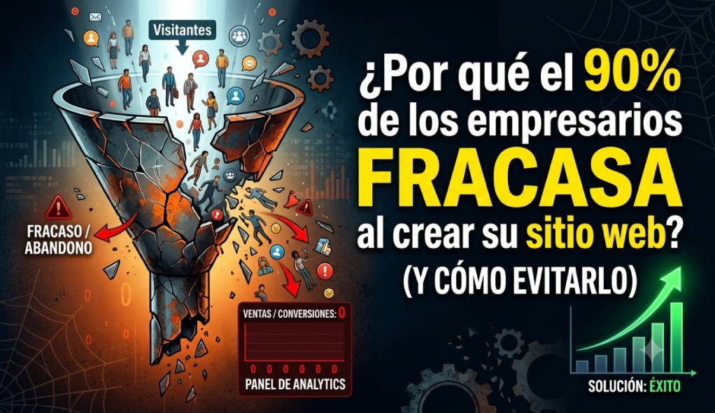 Por qué fracasan las páginas web de empresas.